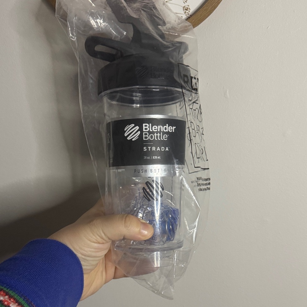 Blender bottle  Black Shaker Bottle